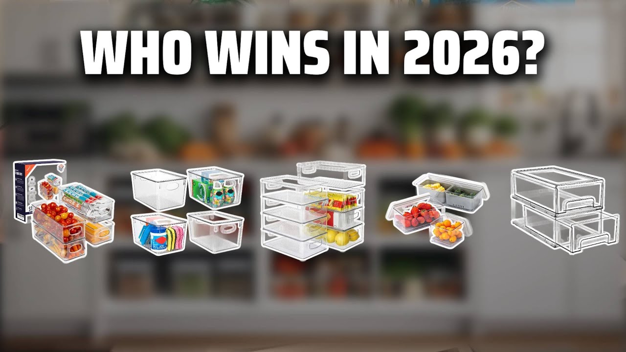The Top 5 Best Stackable Fridge Containers in 2026 - Must Watch Before Buying!
