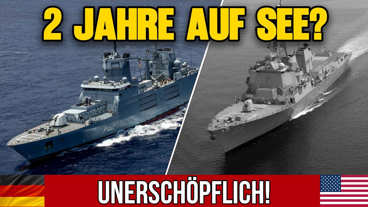 NATO SCHOCKIERT: Warum die deutsche Fregatte F125 alle Regeln bricht