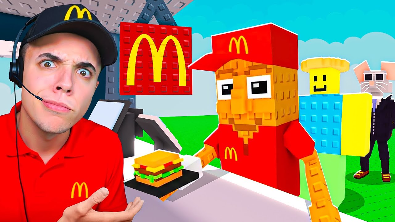 Abrí mi Propio MCDONALD'S en Steal a Brainrot