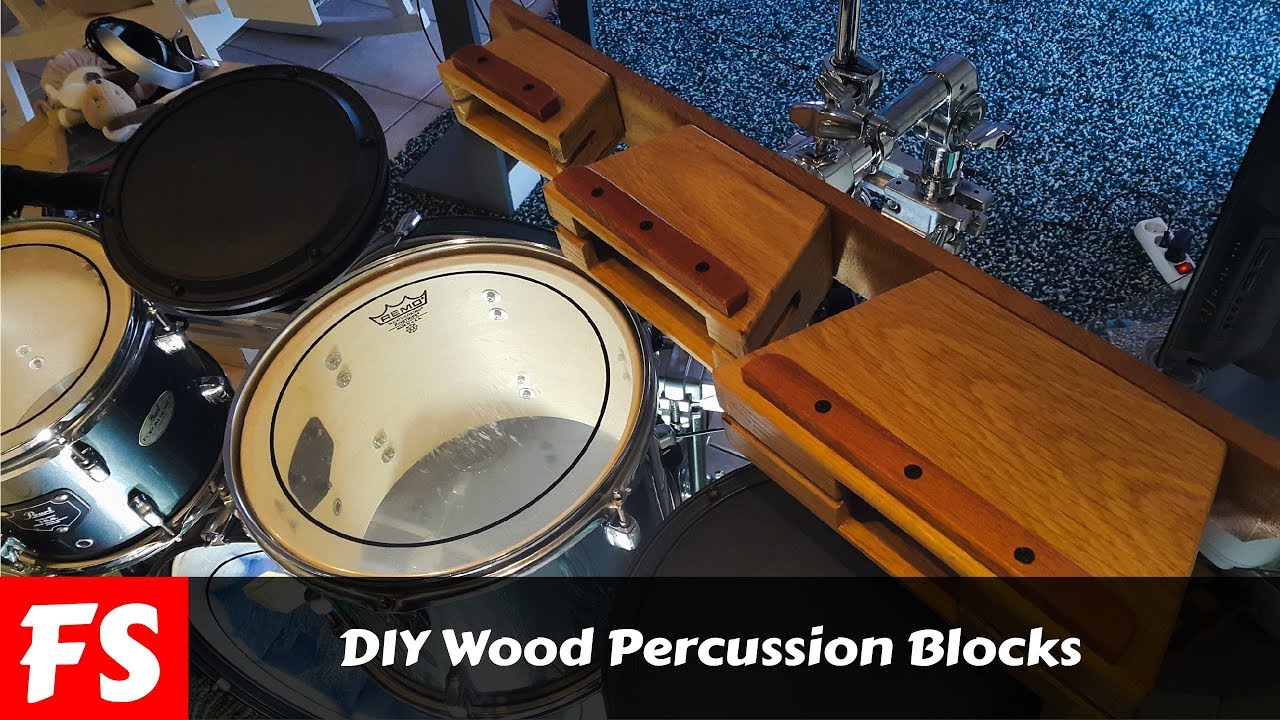 DIY Percussion Blocks (FS Woodworking)