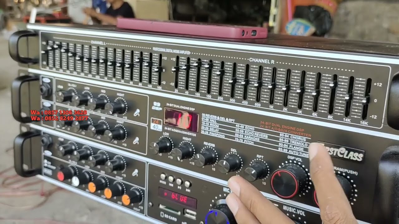 first class FCA 4600 DSP power amplifier karaoke horegnya sampai geterin atap kayak apa suaranya...