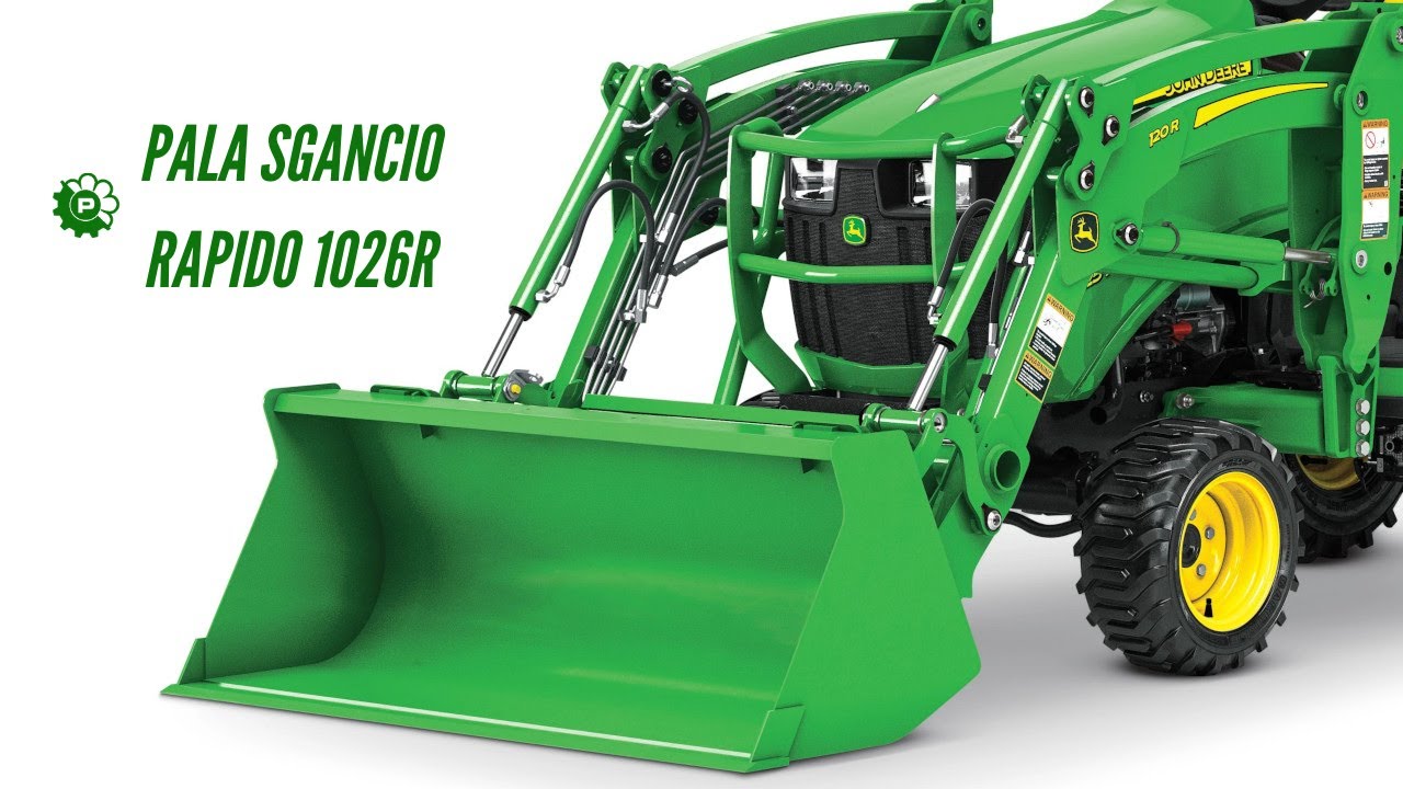 John Deere 1026R | Pala aggancio rapido | Pelizzari