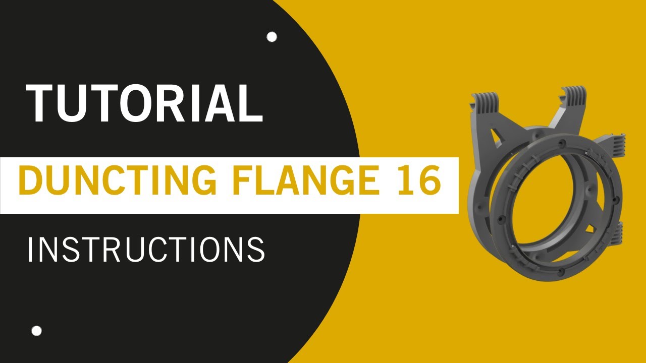 Ducting Flange 16 R4.00 Instruction