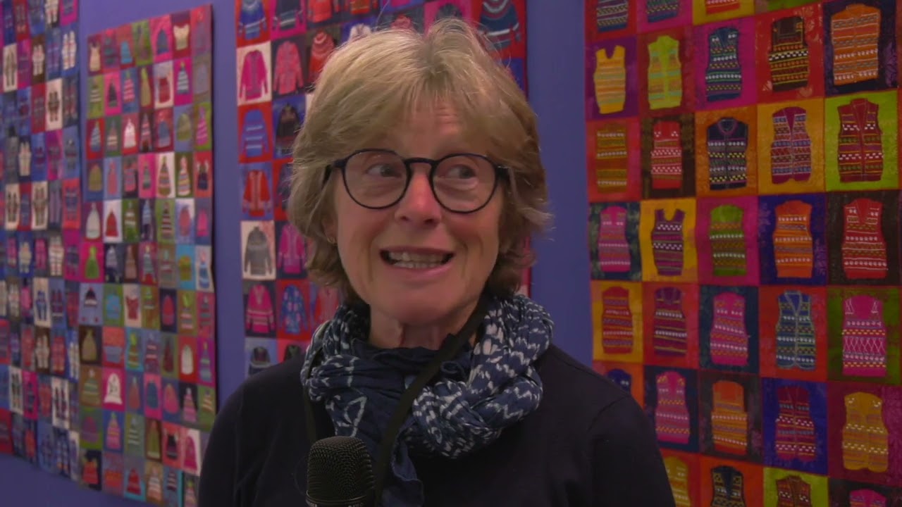 Portrait d'artiste - Gillian Travis - Salon Pour l'Amour du Fil 2023 (EN)