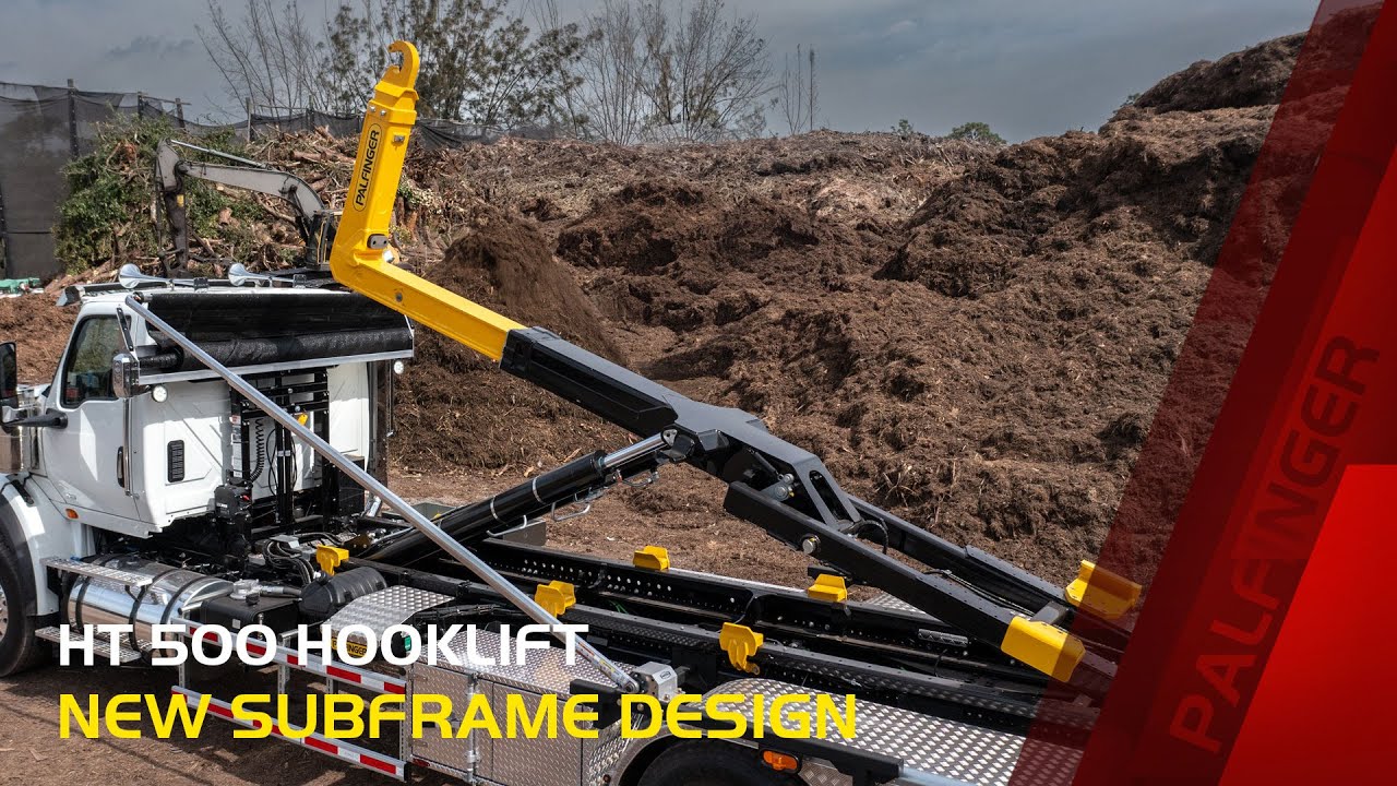 PALFINGER HT 500 Hooklift New Subframe Design for Enhanced Stability and Durability