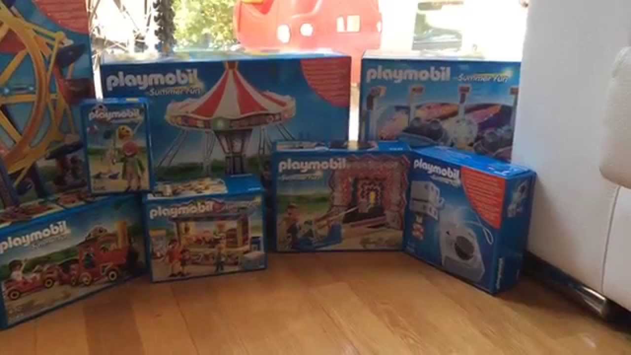 Jugamos con el parque de atracciones de Playmobil ¡Al completo!