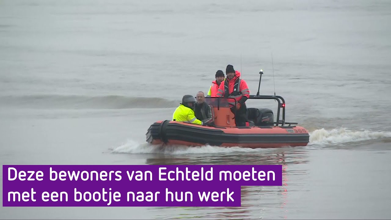'De boot ligt klaar', Ed woont buitendijks en ziet het water stijgen