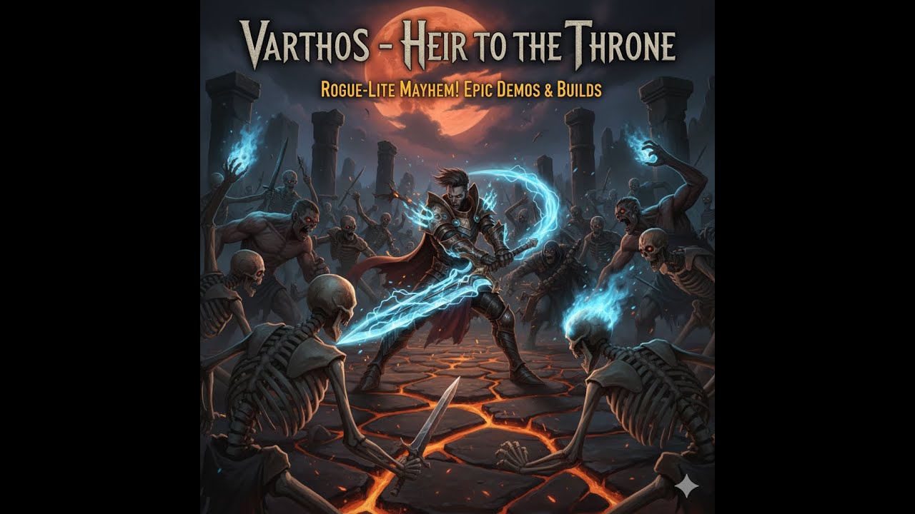 Varthos - Heir to the Throne | The Dark ARPG Rogue-Lite That Kills You (And Rebirths You) | First Lo