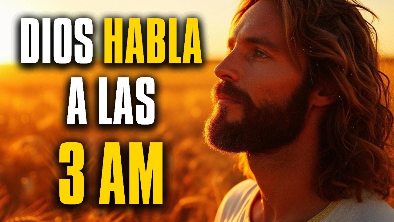 Si Te Despiertas En La Madrugada, Es Porque Dios Te Está Llamando | Reflexión Cristiana | #jesus