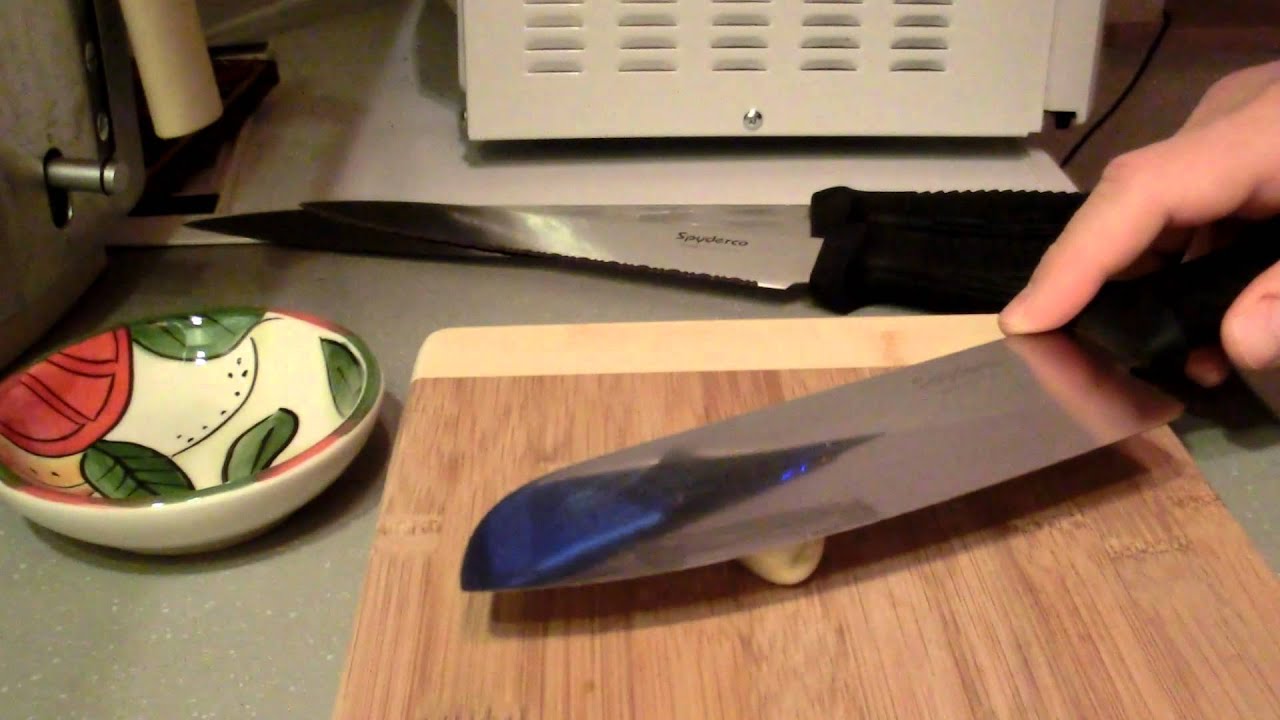 BladeOps (Jan 2012) - Spyderco Pro-Culinaire Santoku