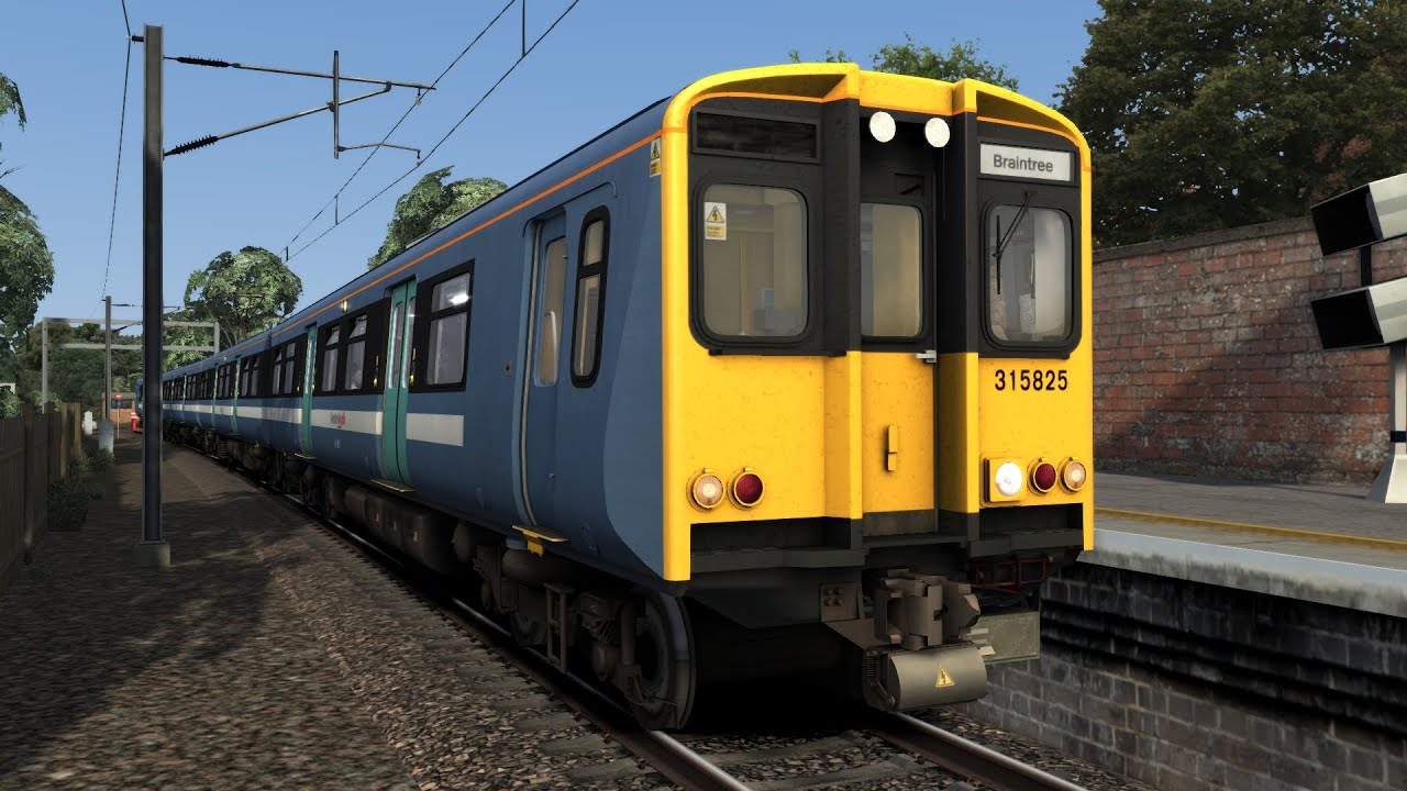Train Simulator Classic | Class 315 | GEML Braintree Round Trip. | Let's Play | Gaming Video | HD
