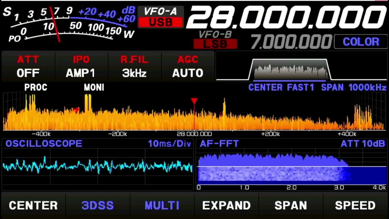 Yaesu FTDX10 DIGITAL Settings