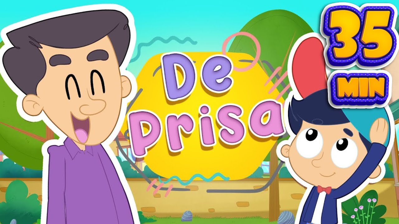 De Prisa  y las mejores canciones infantiles - Super kids Spanish