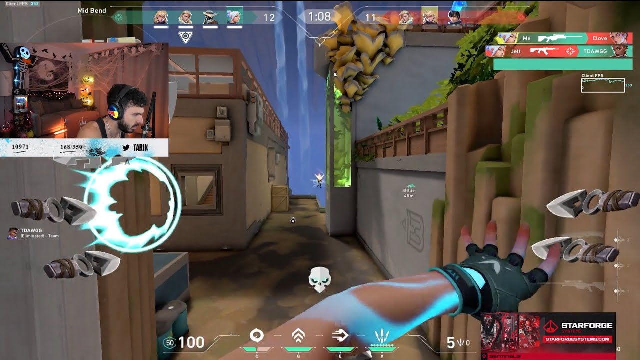 TARIK JETT VALORANT ABYSS RADIANT GAMEPLAY FULL MATCH VOD