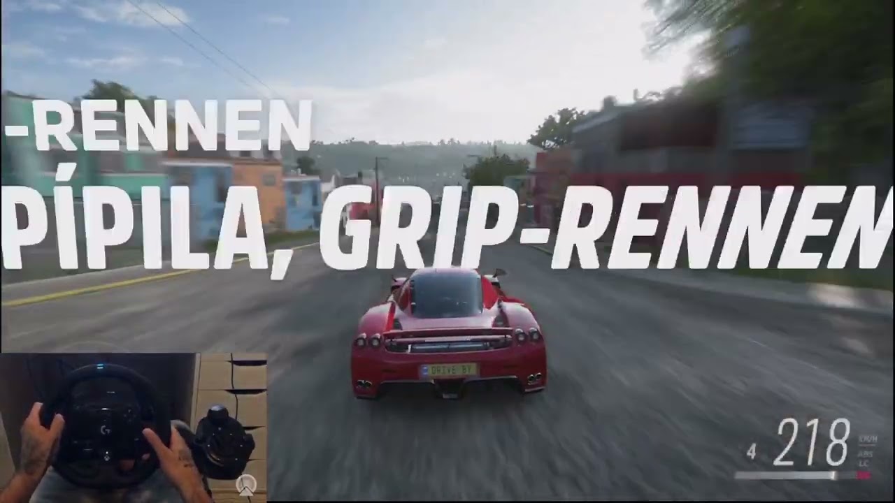 🔥 Ferrari Enzo / Forza Horizon 5 🎮  🎡 Echtes Rennfeeling mit Lenkrad & Shifter &ndash; 🏁  