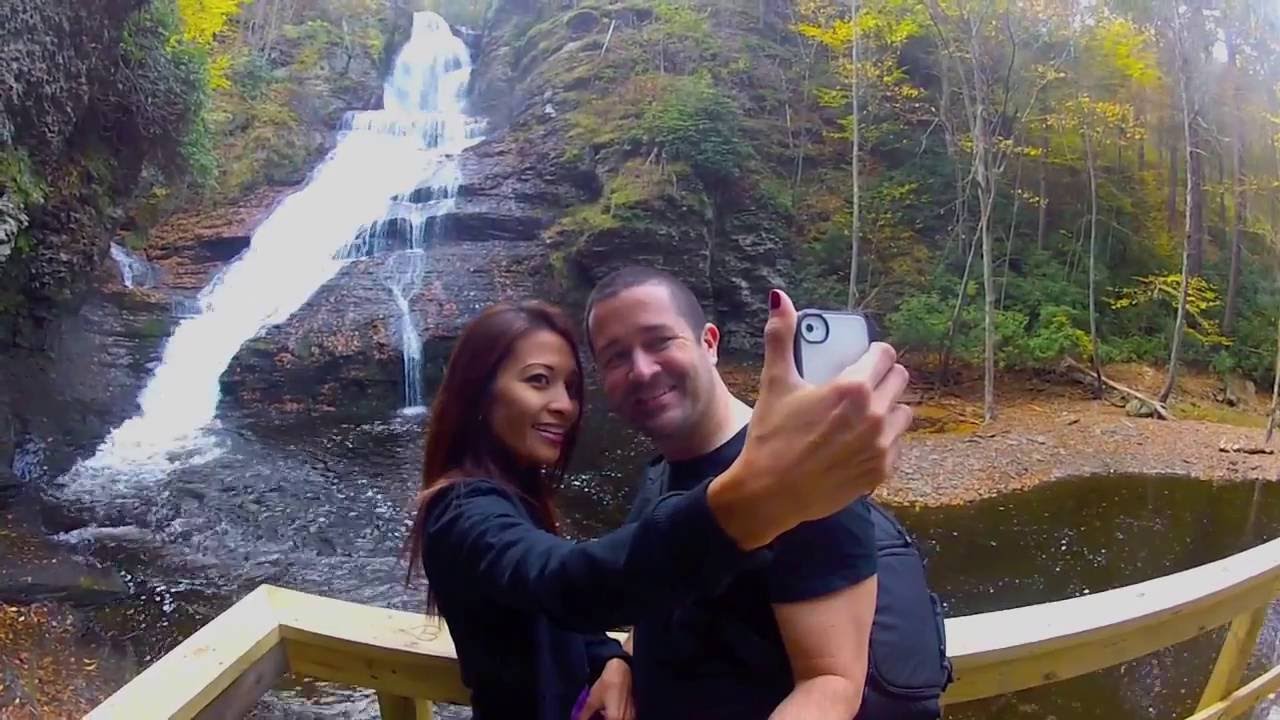 Hiking Raymondskill Falls and Dingman Falls Pennsylvania