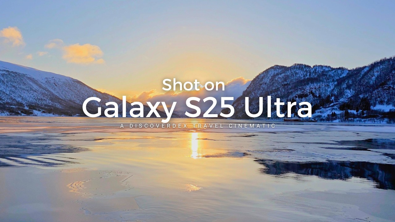 Galaxy S25 Ultra - Norway Cinematic (4K LOG)