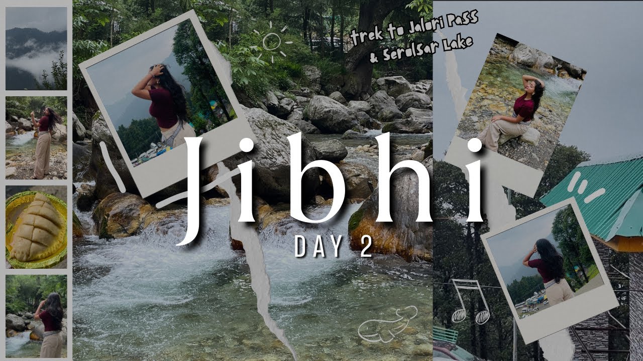 Jibhi Vlog Day 2 | Trek to Jalori Pass & Serolsar Lake– Pahado me Baarish ke chakkar me kya hua🥲