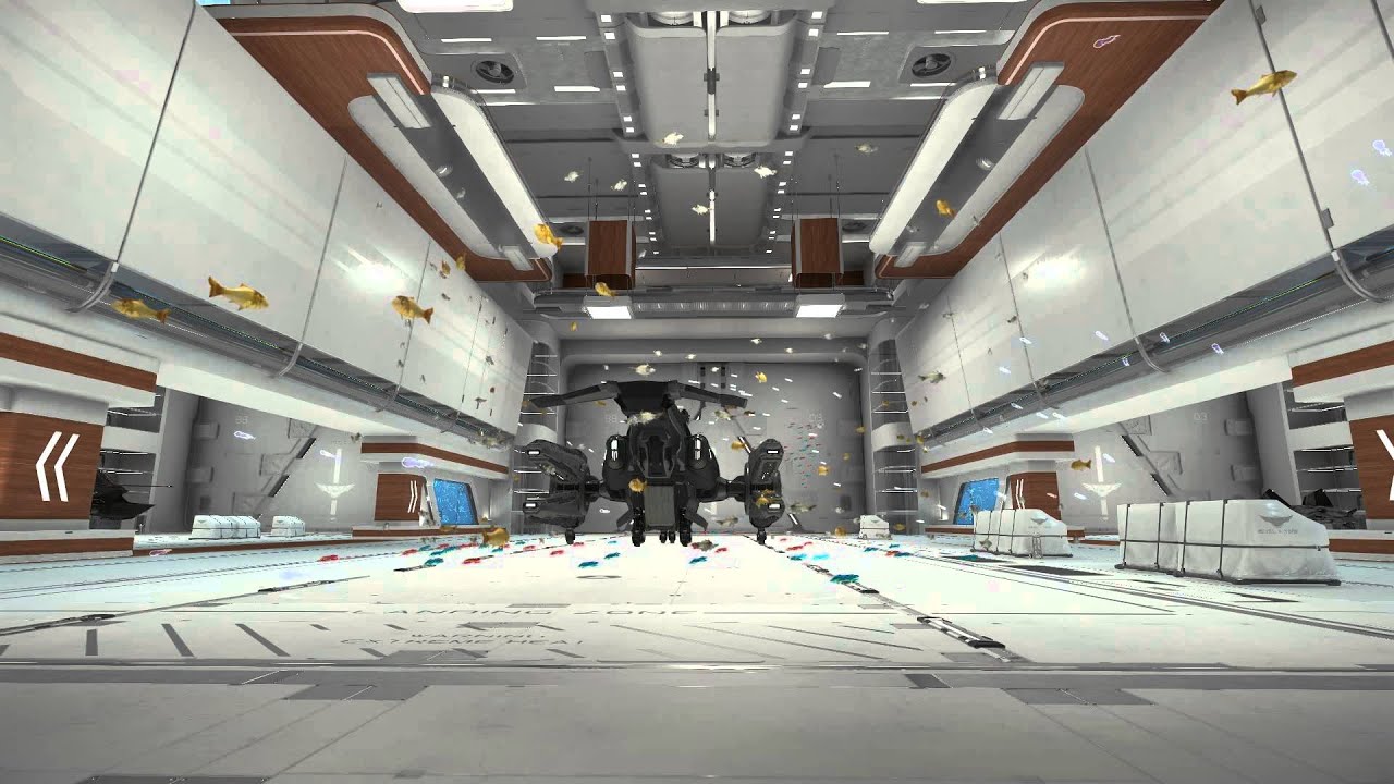 Star Citizen Fish Hangar "april fool?"
