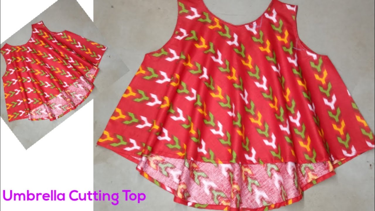New Umbrella Cutting Baby Top Cutting and Stitching / How to Make Baby Top for Baby Girl //