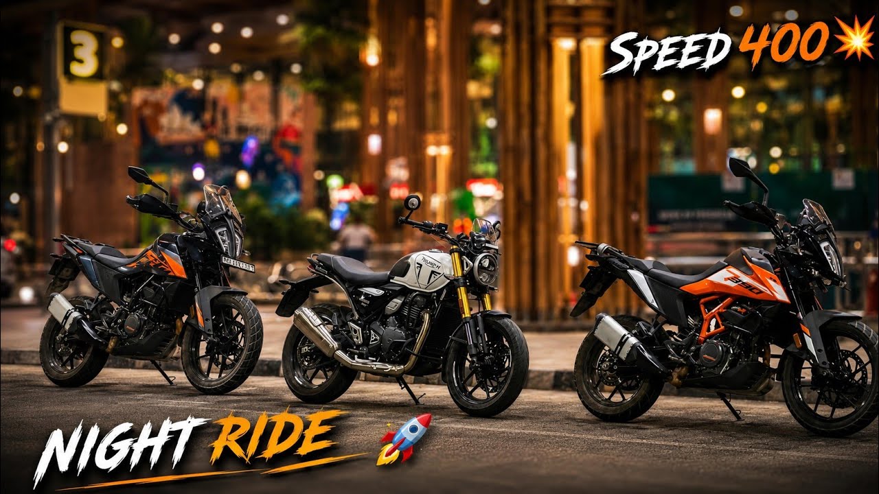 Late night Ride to T2 💥🚀 |Adv 390|Speed 400 🔥