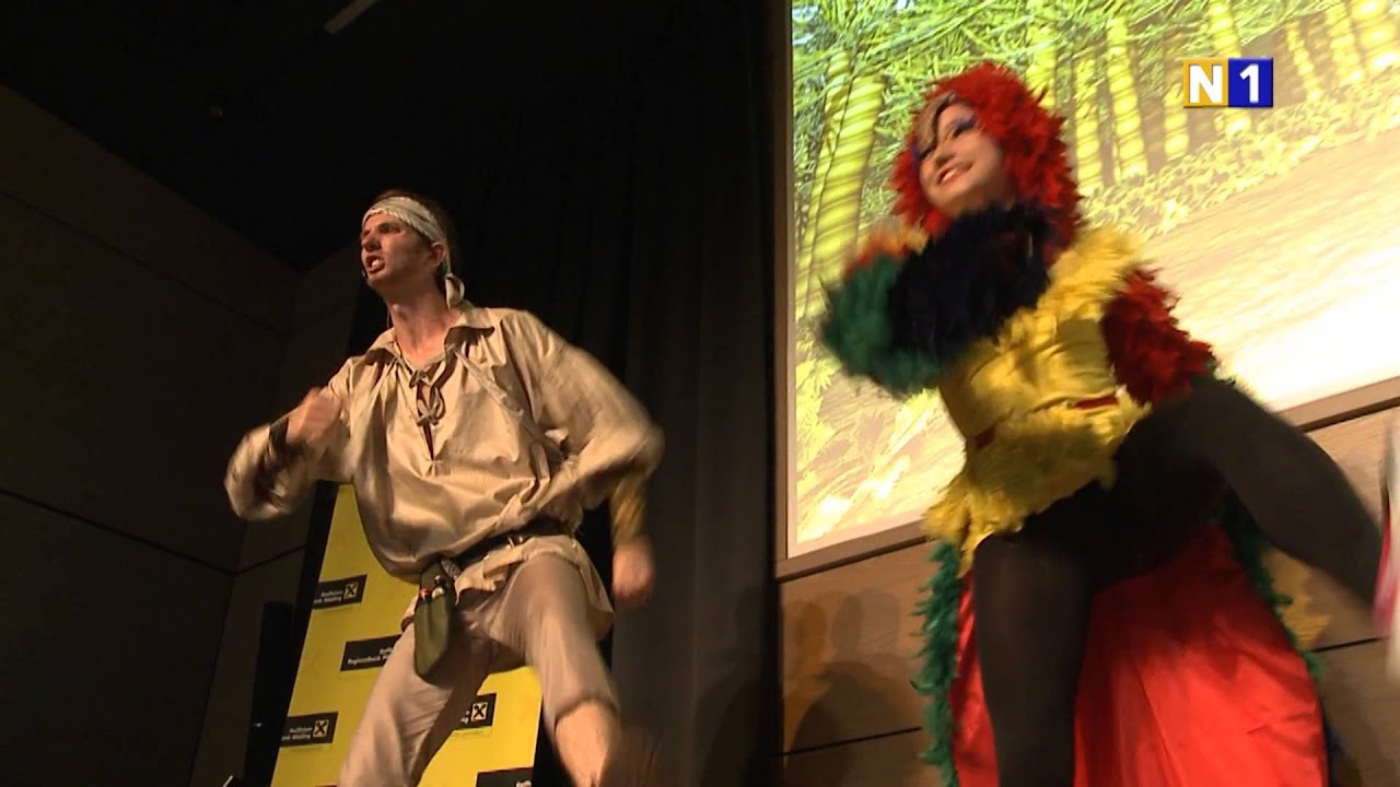 Peter Pan Aufführung in der Raika Mödling