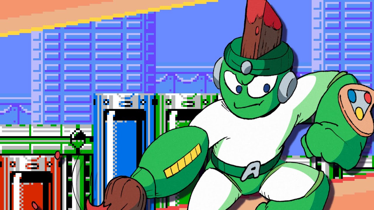 Mega Man 42 - Art Man (MM10 Style Remix)