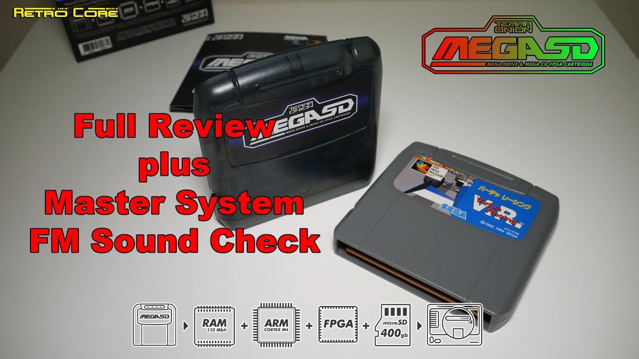 Mega SD Full Review + Master System FM Sound Check