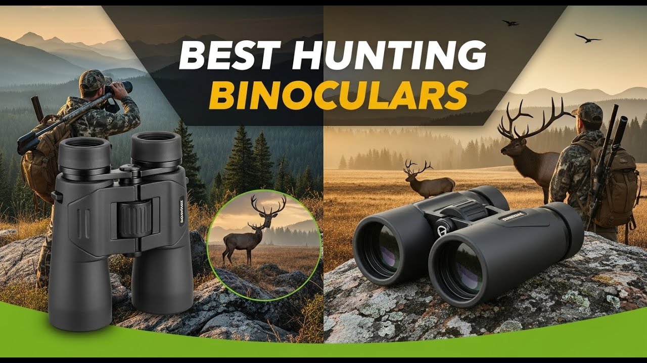 Top 5 Best Hunting Binoculars 2026 | See Farther with These Binoculars!