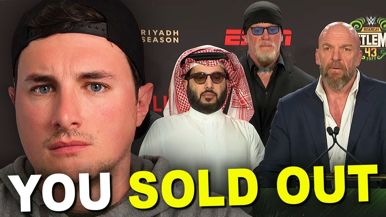 WWE Sold YOU Out - My Reaction to WWE WrestleMania 43-Saudi Arabia Press Conference