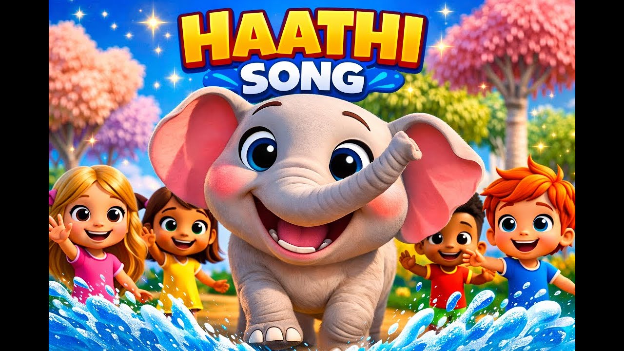 Haathi Song  | Elephant Song for Kids | Fun Animals Song | Luminoo World