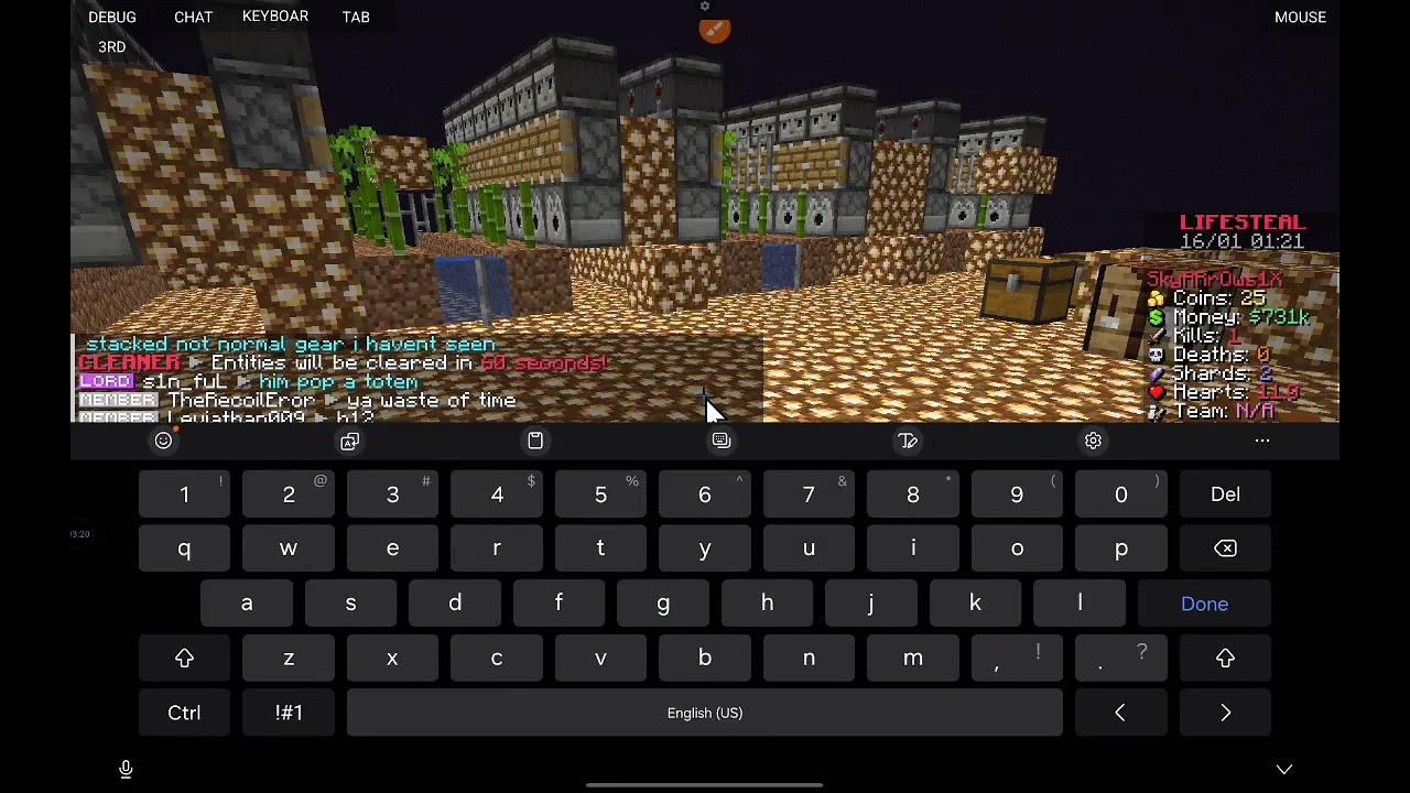 Playing banana smp forthr first time :)