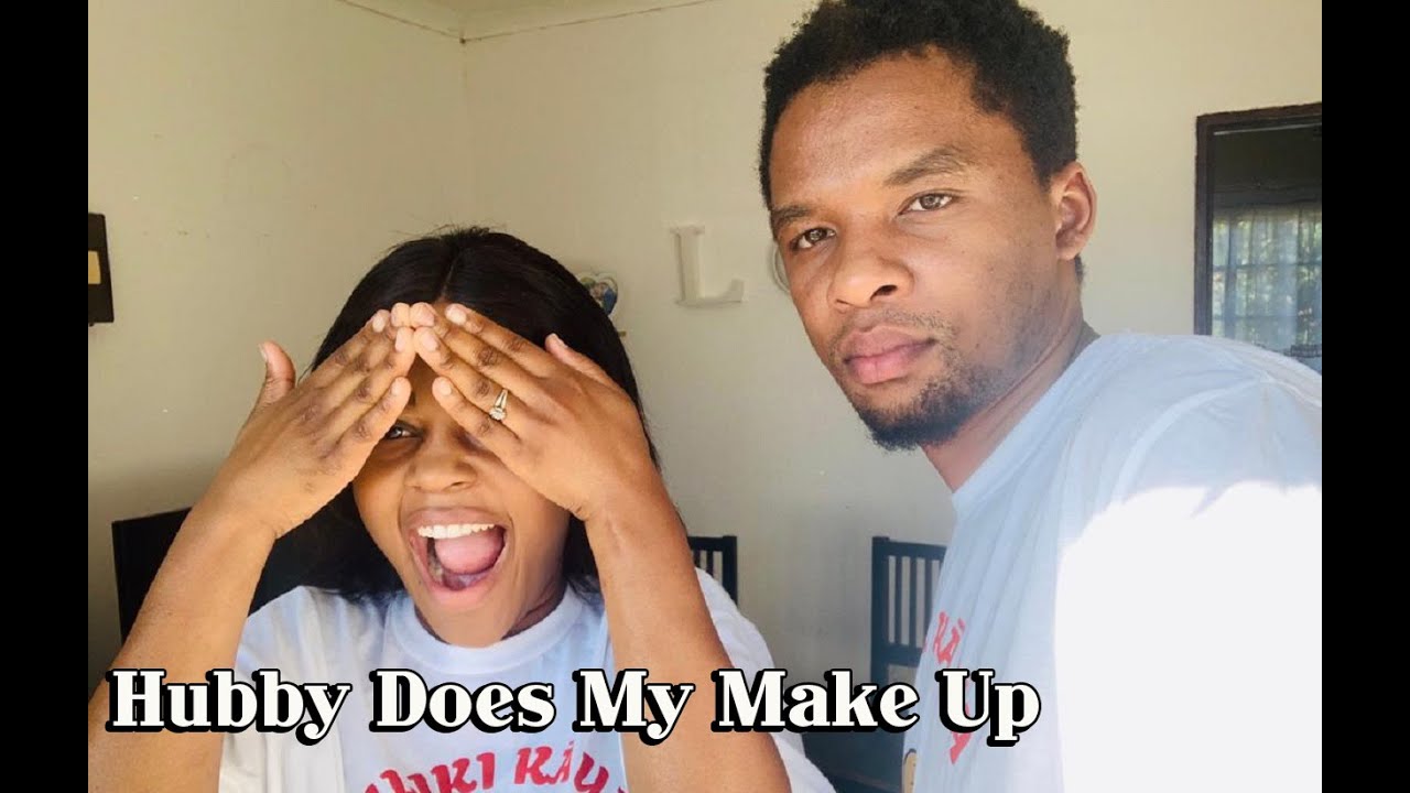 HUBBY DOES MY MAKEUP | VLOG | Try Not To Laugh | The Ndlandlas | Lockdown