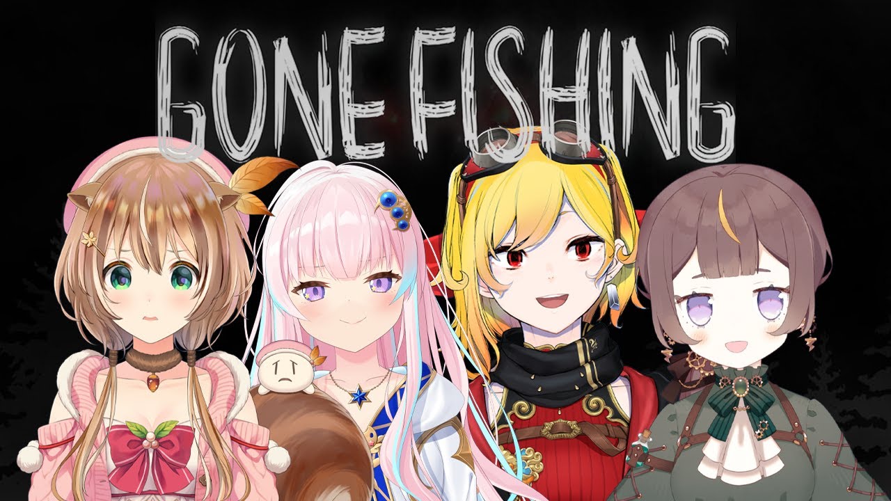 【GONE Fishing】what a day to go fishing together with friends :)【hololiveID】