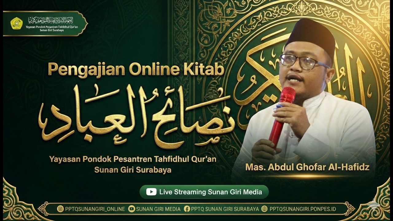 🔴 Pengajian kitab Nashaihul 'Ibad  Sunan Giri Surabaya 2026 #8