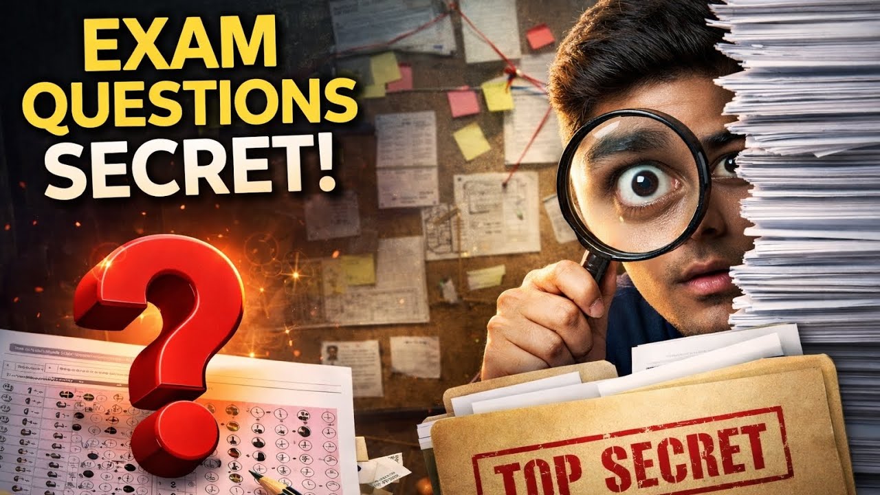 పోటీ పరీక్షల్లో ప్రశ్నలు ఎలా తయారు చేస్తారు?🤔📚