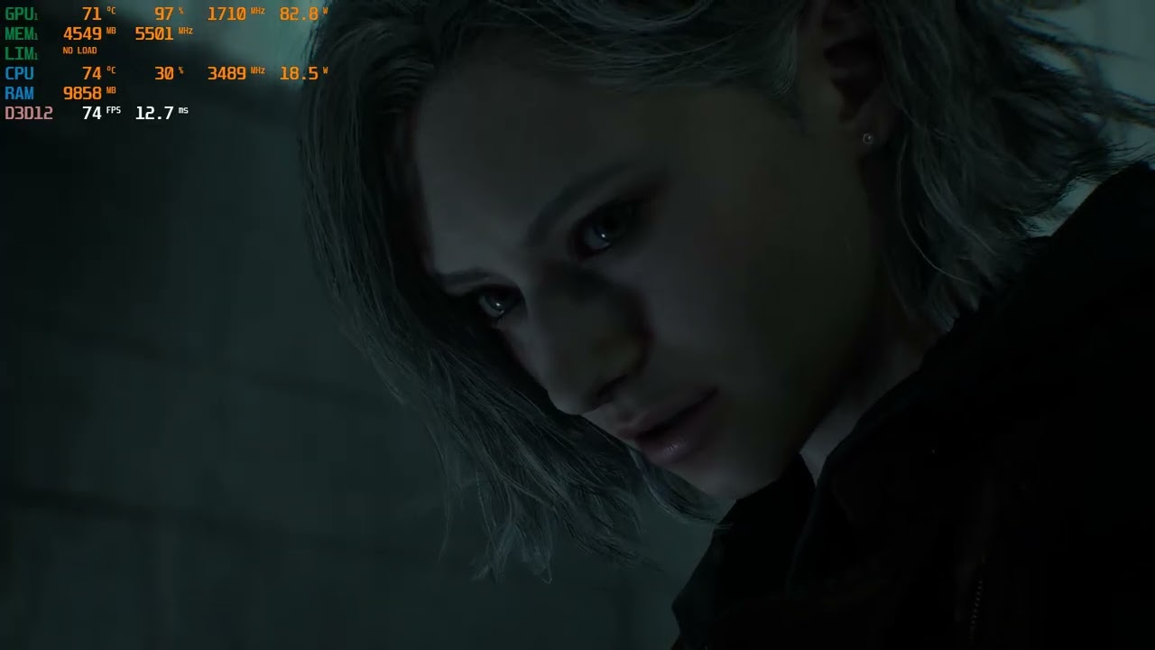Resident Evil Requiem RTX 2060 6gb laptop test || i7 10750h || 24 gb || notebook msi gp65
