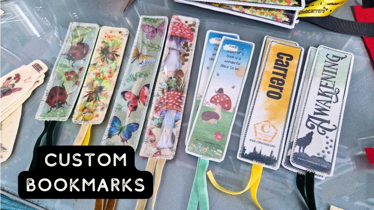 ✨ DIY Custom Shaker & Holographic Bookmarks 💖 | Easy Craft Tutorial for Beginners! 📚🎨