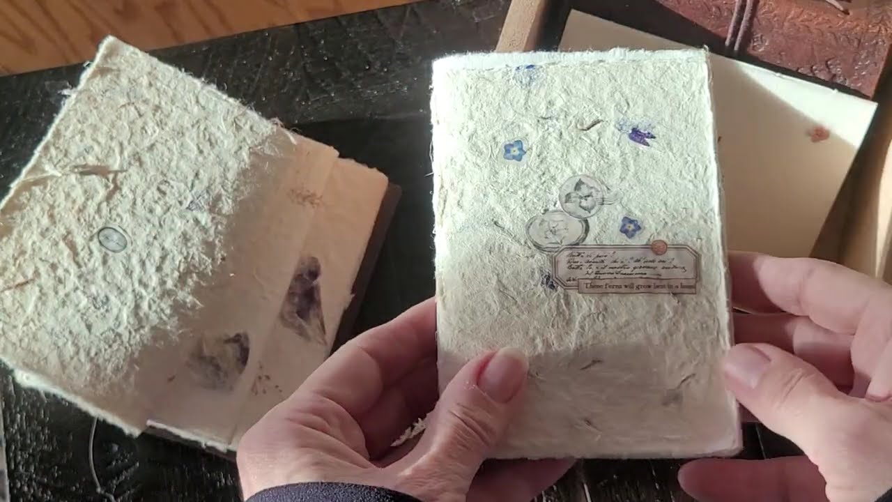 Flip through of all my Passport TN handmade paper inserts.📚🌟
