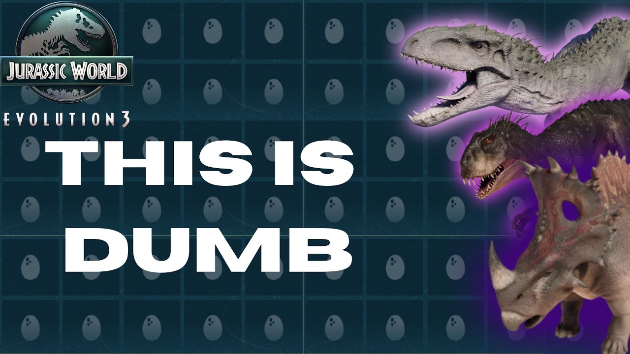 Hybrids SHOULD have babies in Jurassic World Evolution 3