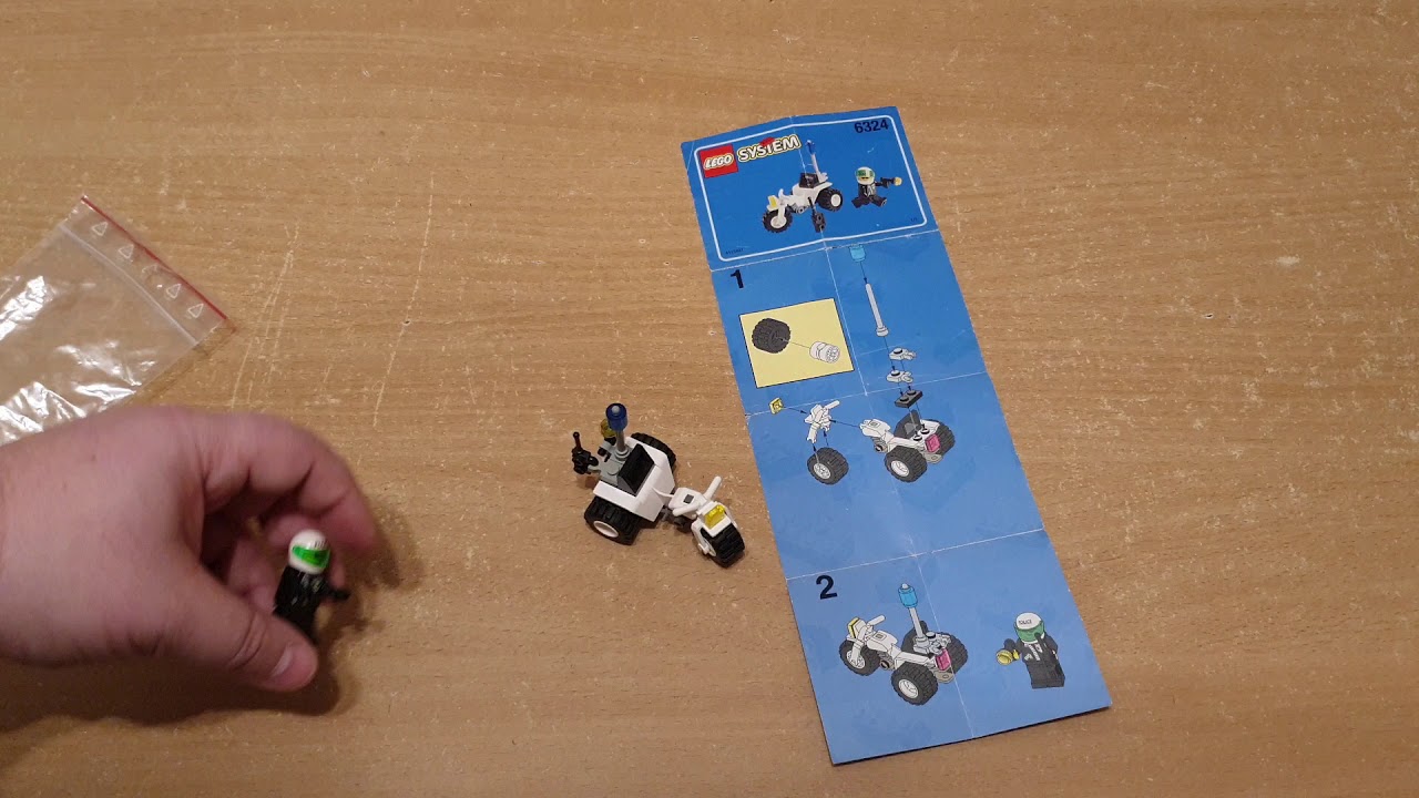 Vintage LEGO 6324 Chopper Cop (1998)