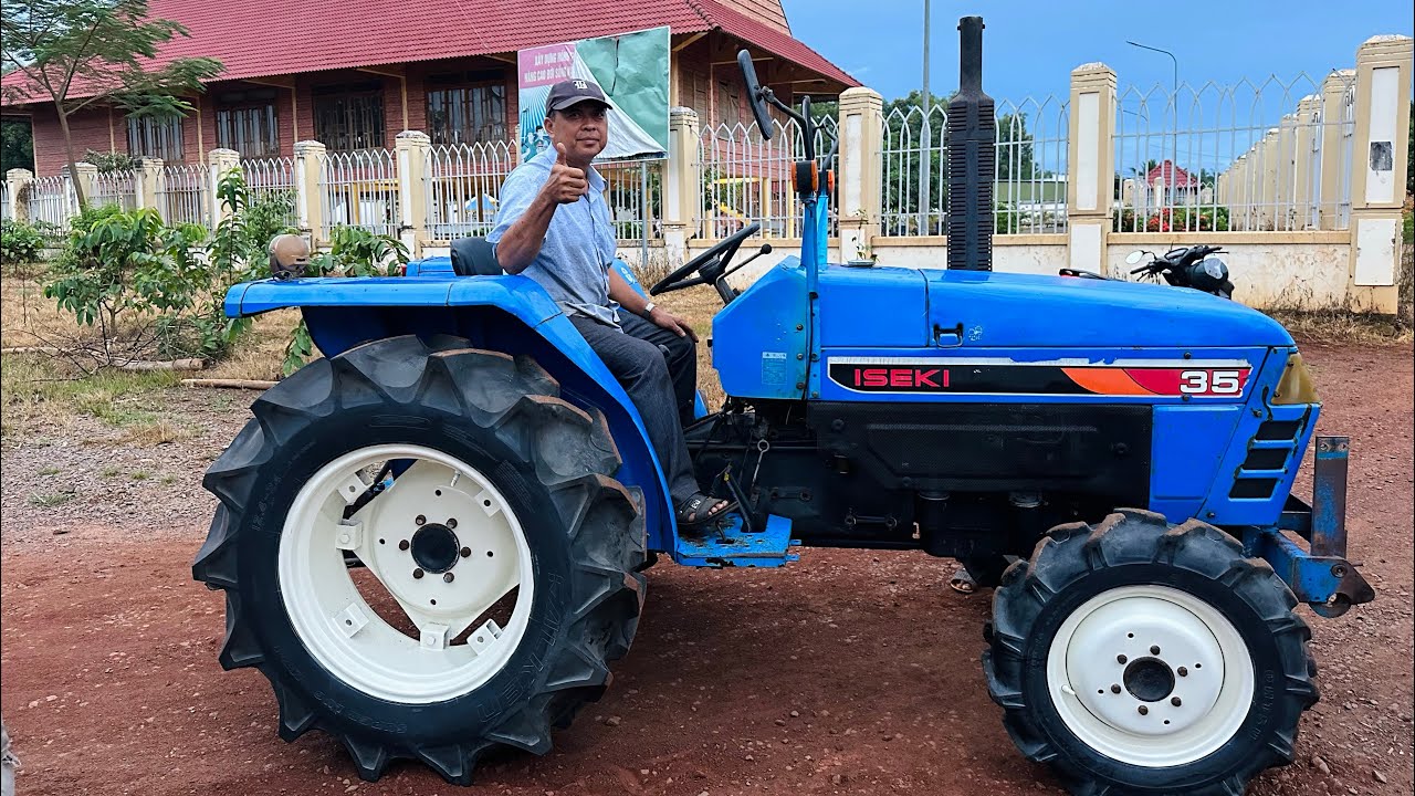 Iseki 35 Chính hãng Số Cơ tốc độ 30km/h. Ae quan tâm LH 0918.152.958 | Nông Cơ Bảy Ghì