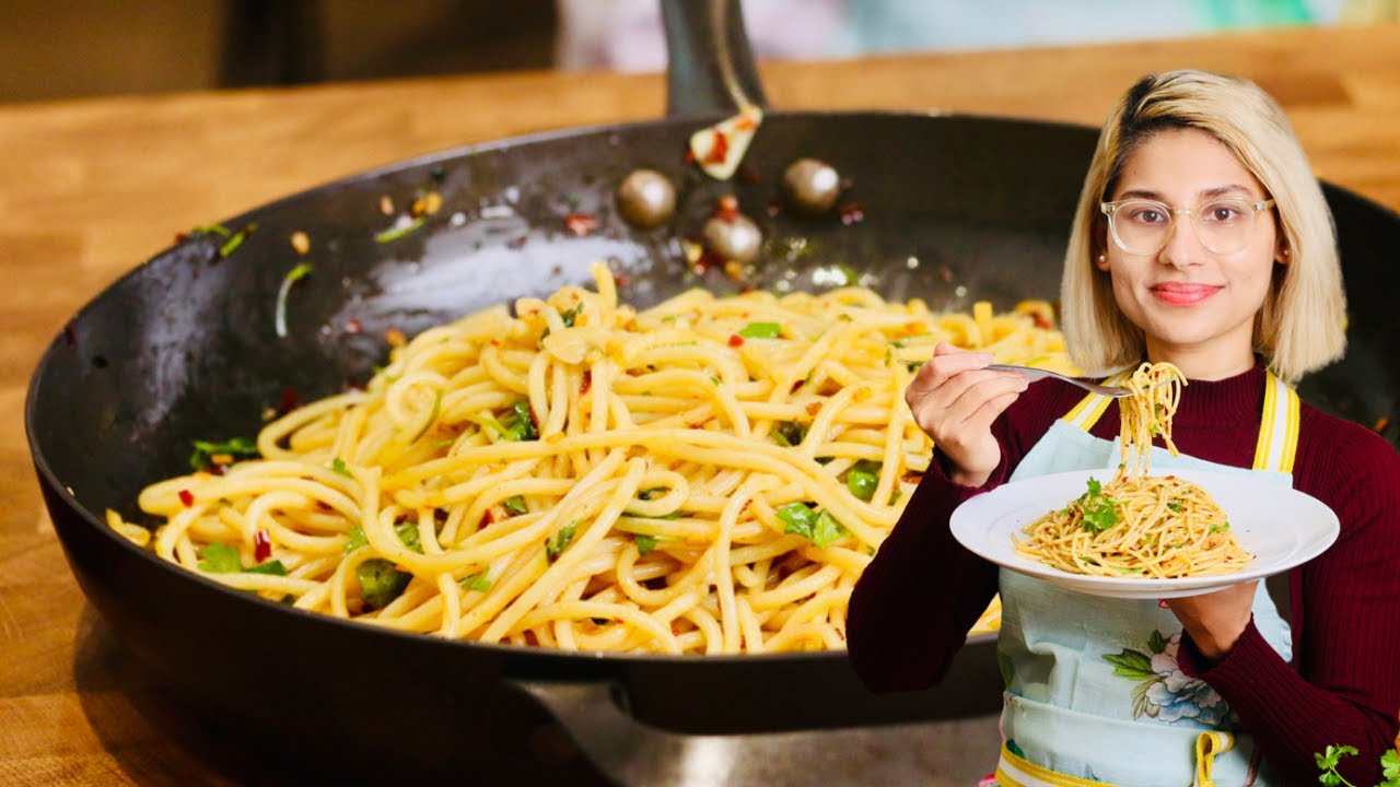 Самая простая и вкусная итальянская паста &mdash; спагетти aglio e olio
