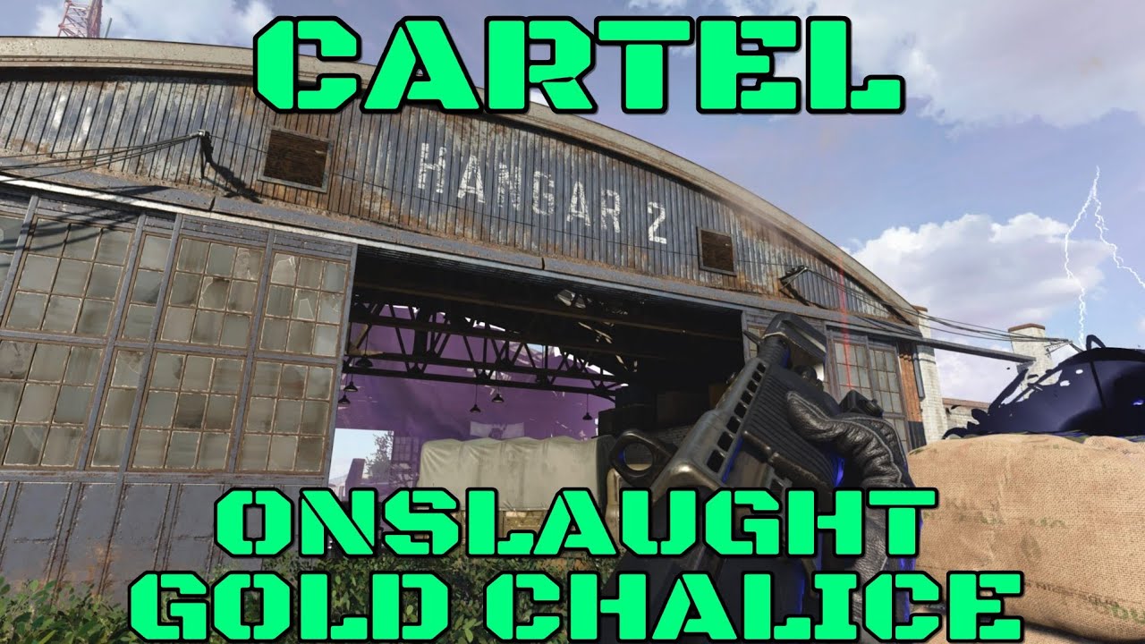 GOLD CHALICE ON EVERY ONSLAUGHT MAP - CARTEL | Black Ops Cold War Zombies