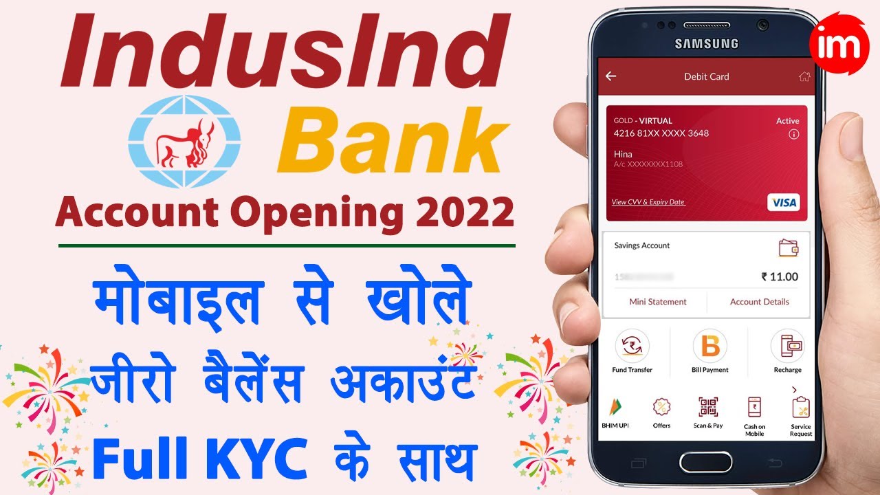 Открытие счета в банке Indusind онлайн 2022 — видео о банке Indusind KYC kaise kare | Полный процесс