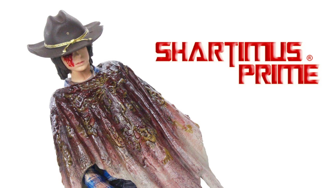The Walking Dead Carl Grimes 7 Inch Scale AMC TV Series McFarlane Toys Action Figure Toy Review
