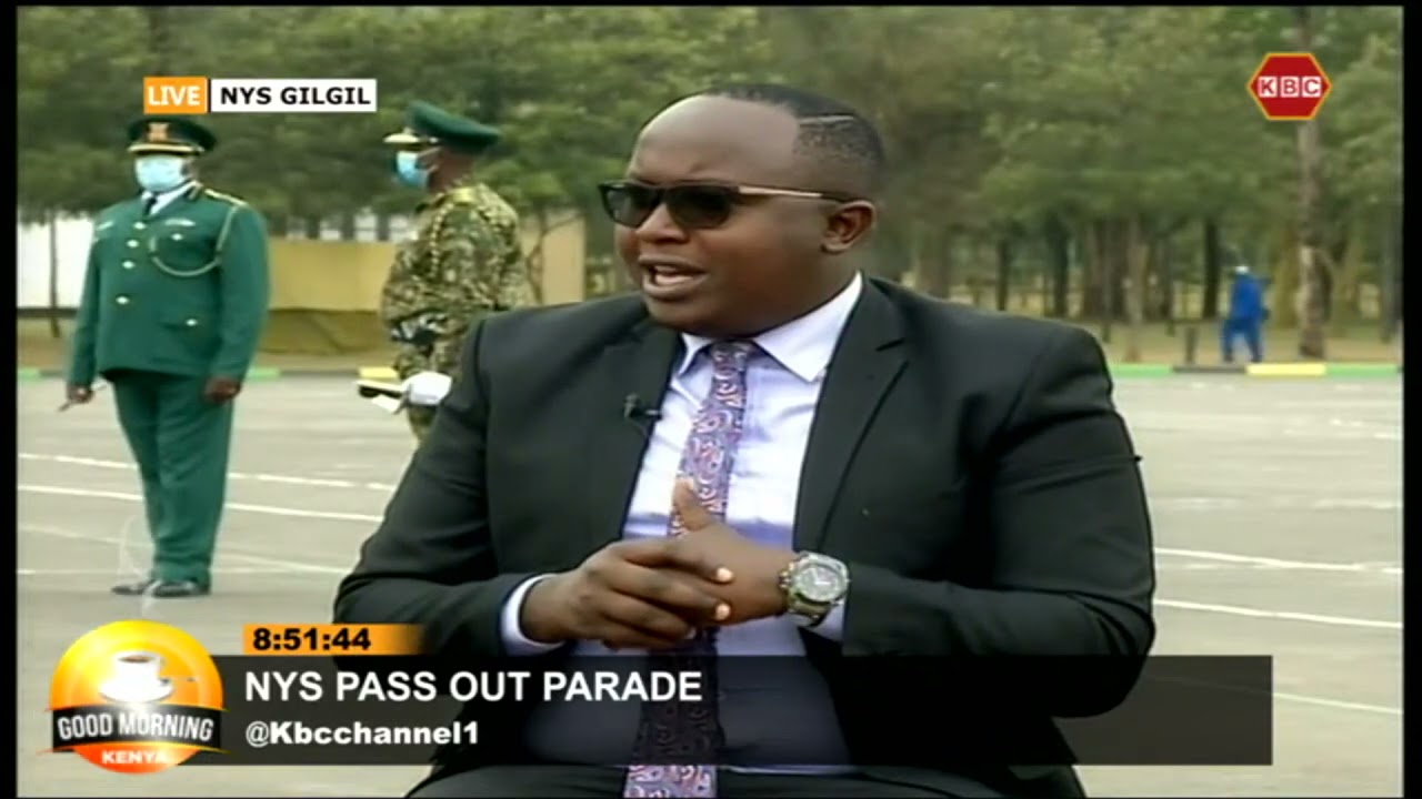 NYS Passout Parade: James Omata Speaks on NYS Training at Gilgil Training College