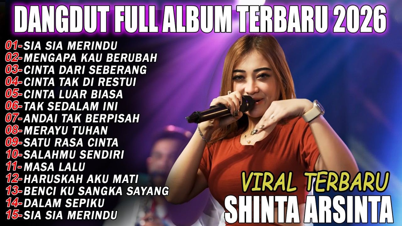 SIA SIA MERINDU, DALAM SEPIKU, HARUSKAH AKU MATI - FULL ALBUM DANGDUT KOPLO TRENDING 2K26