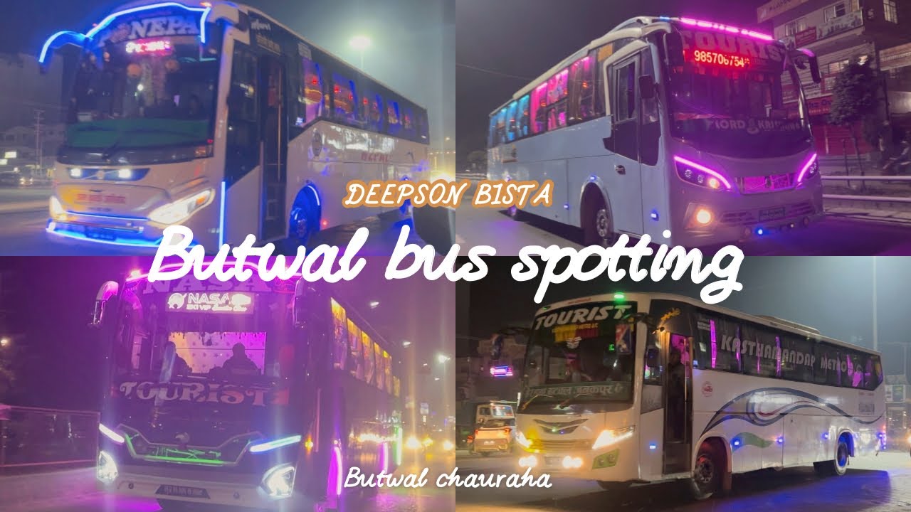 Chauraha,Butwal | bus spotting Deepon bsita | watch till the end | #drivesafe #viral #fyo %butwal