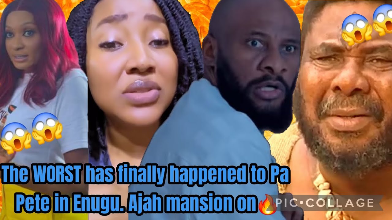 The WORST has finally happened to Pa Pete in Enugu. Ajah mansion on🔥
